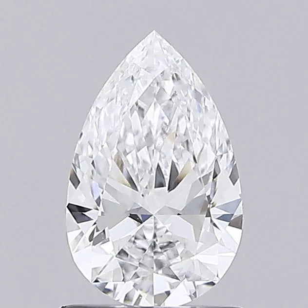 1.00ct Pear Lab Grown Diamond (Colour D, Clarity VVS2, IGI Certified)
