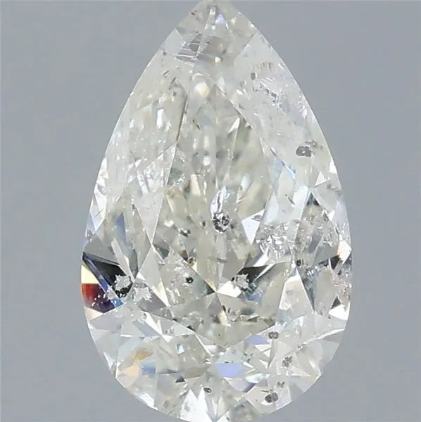 1.00ct Pear Natural Diamond (Colour I, Clarity I1, Cut GD, IGI Certified)