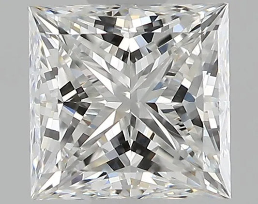 1.00ct Princess Natural Diamond (Colour E, Clarity VVS1, GIA Certified)