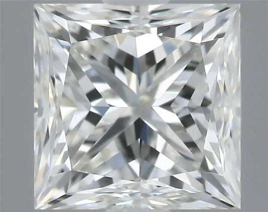 1.00ct Princess Natural Diamond (Colour J, Clarity VS1, GIA Certified)