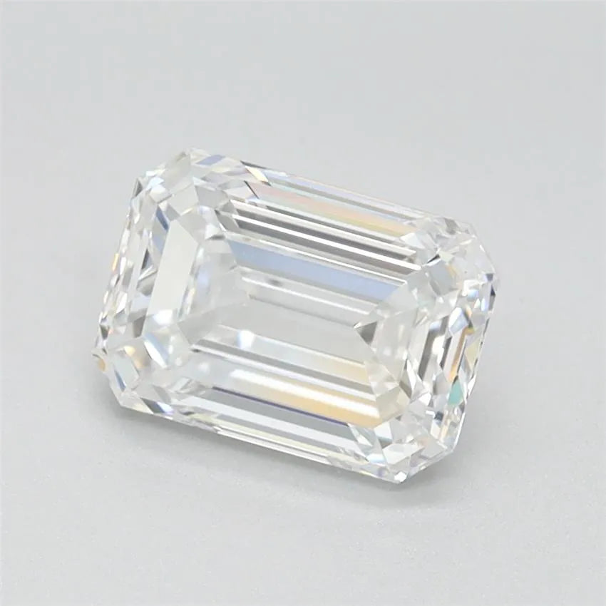 1.01ct Emerald Lab Grown Diamond (Colour D, Clarity FL, IGI Certified)