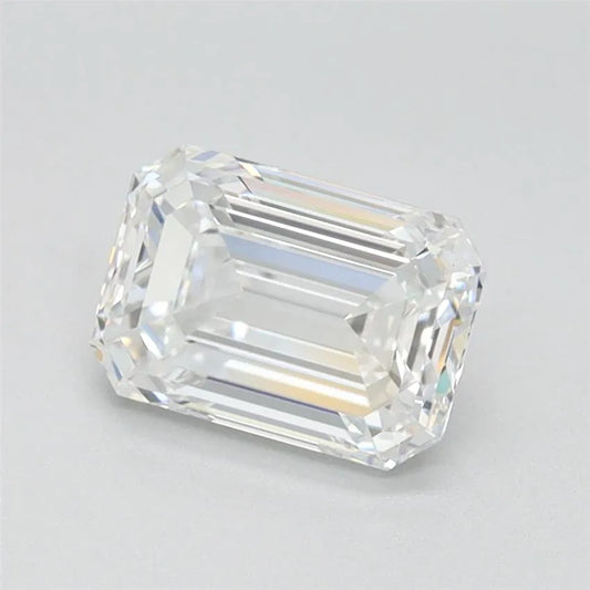 1.01ct Emerald Lab Grown Diamond (Colour D, Clarity FL, IGI Certified)