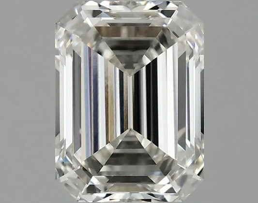 1.01ct Emerald Lab Grown Diamond (Colour H, Clarity VVS2, IGI Certified)