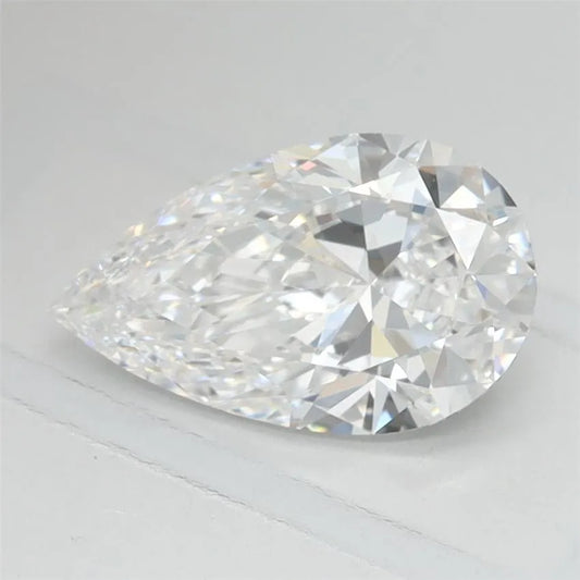 1.01ct Pear Lab Grown Diamond (Colour D, Clarity FL, IGI Certified)