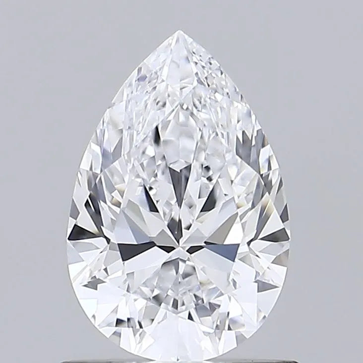1.01ct Pear Lab Grown Diamond (Colour D, Clarity VS2, IGI Certified)