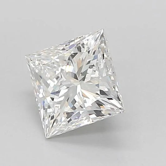 1.01ct Princess Lab Grown Diamond (Colour E, Clarity IF, Cut EX, IGI Certified)