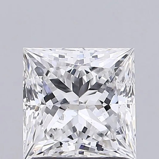 1.01ct Princess Lab Grown Diamond (Colour E, Clarity SI2, IGI Certified)