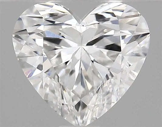 1.02ct Heart Lab Grown Diamond (Colour F, Clarity VS2, IGI Certified)