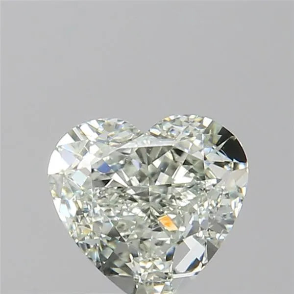 1.02ct Heart Natural Diamond (Colour Fancy Light Green, Clarity VS2, GIA Certified)