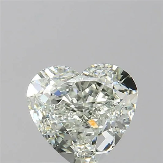 1.02ct Heart Natural Diamond (Colour Fancy Light Green, Clarity VS2, GIA Certified)