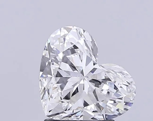1.03ct Heart Lab Grown Diamond (Colour E, Clarity VS1, IGI Certified)