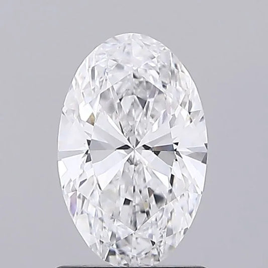 1.03ct Oval Lab Grown Diamond (Colour D, Clarity VS2, IGI Certified)