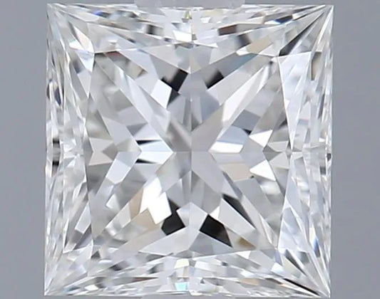 1.03ct Princess Natural Diamond (Colour F, Clarity VVS1, GIA Certified)