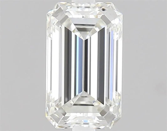 1.04ct Emerald Lab Grown Diamond (Colour F, Clarity VVS1, IGI Certified)
