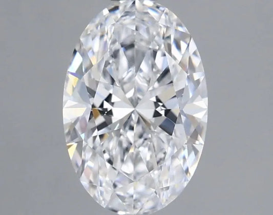 1.04ct Oval Lab Grown Diamond (Colour D, Clarity IF, IGI Certified)