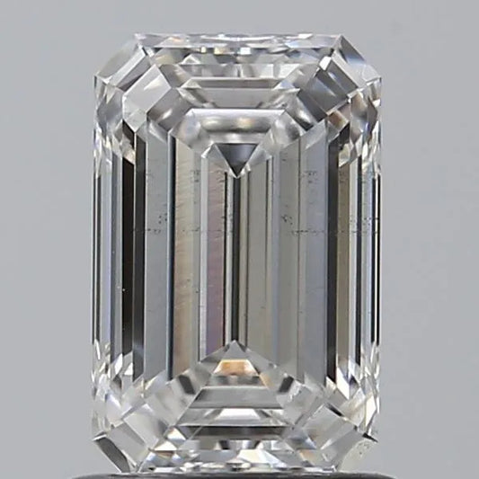 1.05ct Emerald Lab Grown Diamond (Colour G, Clarity SI1, IGI Certified)