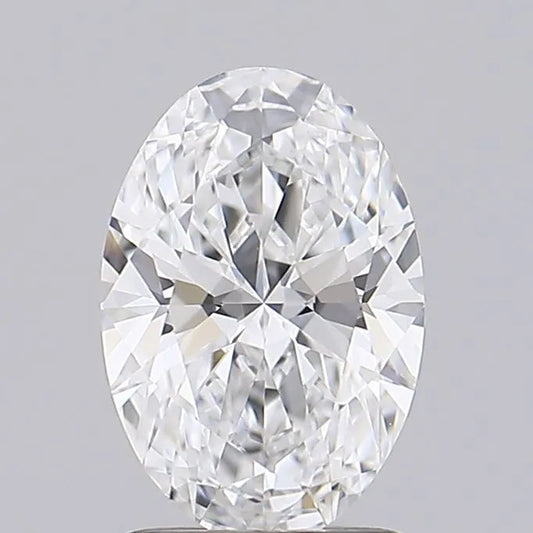 1.05ct Oval Lab Grown Diamond (Colour D, Clarity IF, IGI Certified)