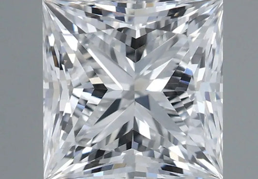 1.06ct Princess Lab Grown Diamond (Colour E, Clarity VVS2, IGI Certified)