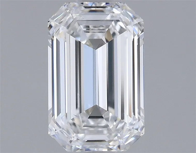1.08ct Emerald Lab Grown Diamond (Colour D, Clarity VS2, IGI Certified)