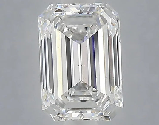 1.10ct Emerald Lab Grown Diamond (Colour D, Clarity VS2, IGI Certified)