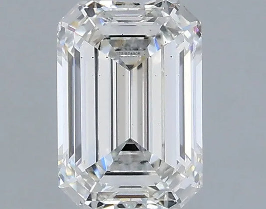 1.10ct Emerald Lab Grown Diamond (Colour G, Clarity VS2, IGI Certified)