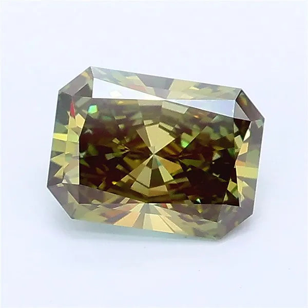 1.12ct Radiant Lab Grown Diamond (Colour Fancy Intense Green, Clarity VS1, IGI Certified)