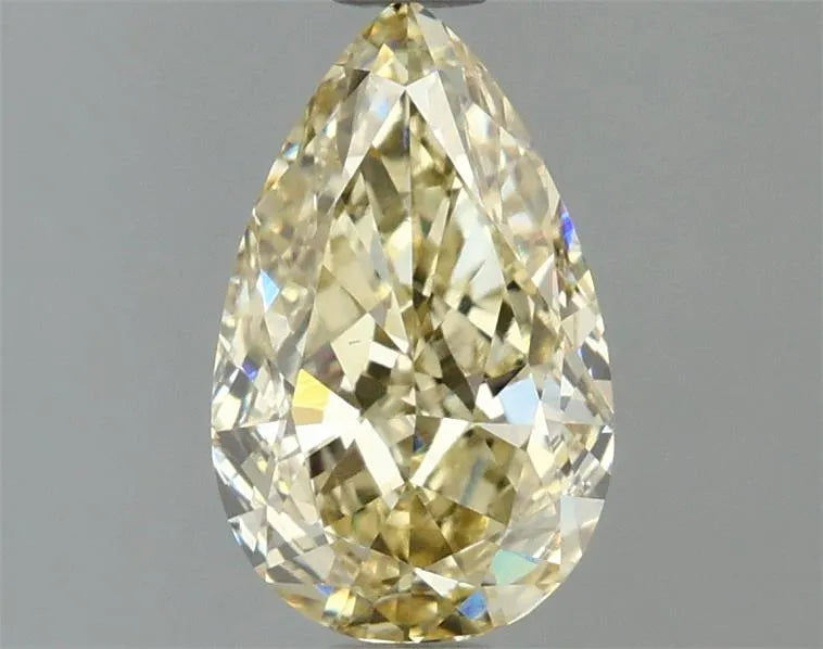 1.37ct Pear Lab Grown Diamond (Colour Fancy Yellow, Clarity VS1, IGI Certified)