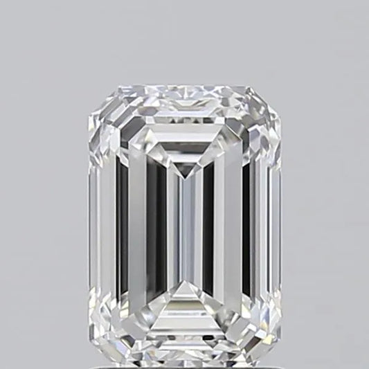 1.42ct Emerald Lab Grown Diamond (Colour E, Clarity VVS2, IGI Certified)