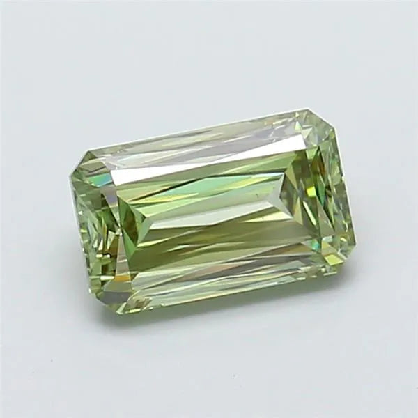 1.50ct Radiant Lab Grown Diamond (Colour Fancy Vivid Green, Clarity VS1, IGI Certified)