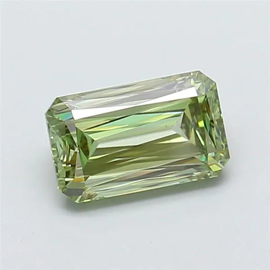 1.50ct Radiant Lab Grown Diamond (Colour Fancy Vivid Green, Clarity VS1, IGI Certified)