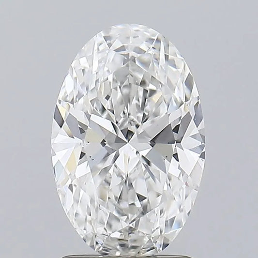 1.53ct Oval Lab Grown Diamond (Colour E, Clarity VS2, IGI Certified)