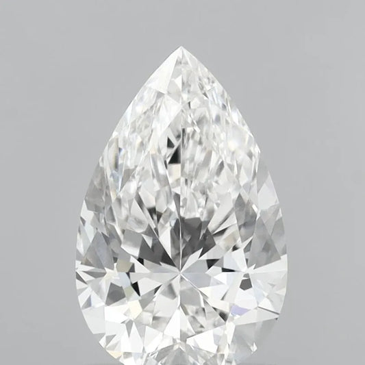1.53ct Pear Lab Grown Diamond (Colour E, Clarity VVS1, IGI Certified)