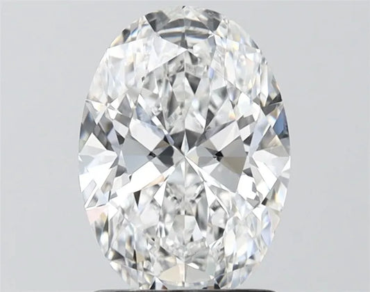 1.54ct Oval Lab Grown Diamond (Colour E, Clarity IF, IGI Certified)