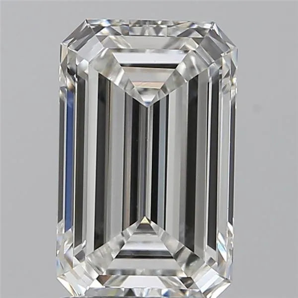 1.55ct Emerald Lab Grown Diamond (Colour F, Clarity VVS2, IGI Certified)