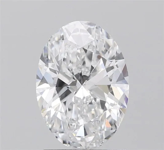 1.60ct Oval Lab Grown Diamond (Colour D, Clarity VVS2, IGI Certified)