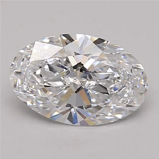 1.63ct Oval Lab Grown Diamond (Colour D, Clarity IF, GIA Certified)