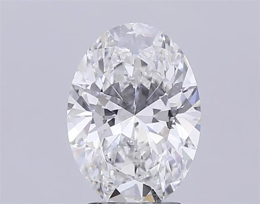 1.70ct Oval Lab Grown Diamond (Colour G, Clarity VS1, IGI Certified)