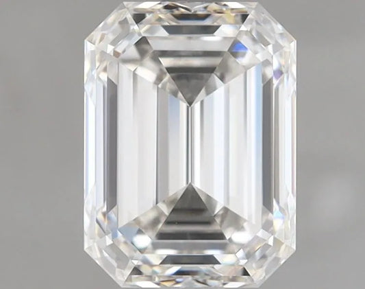1.76ct Emerald Natural Diamond (Colour H, Clarity IF, GIA Certified)