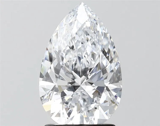 1.83ct Pear Lab Grown Diamond (Colour F, Clarity VVS1, IGI Certified)