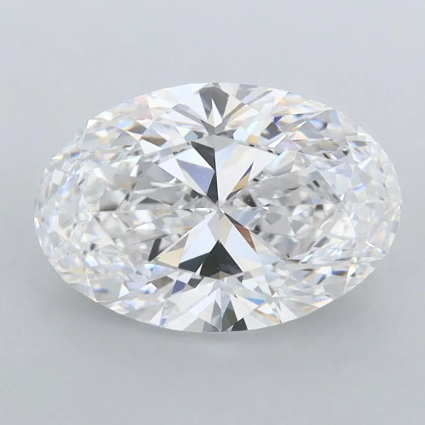 1.96ct Oval Lab Grown Diamond (Colour D, Clarity IF, IGI Certified)