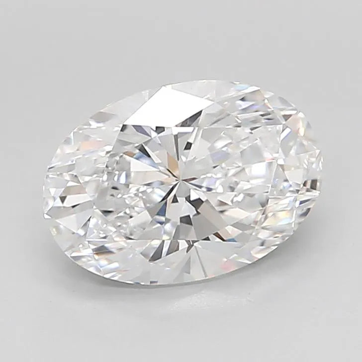 1.96ct Oval Lab Grown Diamond (Colour D, Clarity VVS2, IGI Certified)