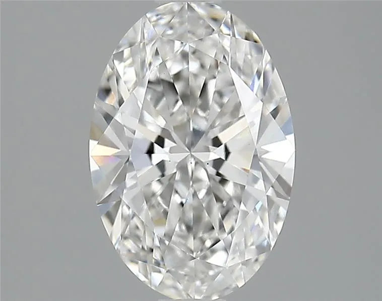 1.96ct Oval Lab Grown Diamond (Colour E, Clarity VVS2, IGI Certified)
