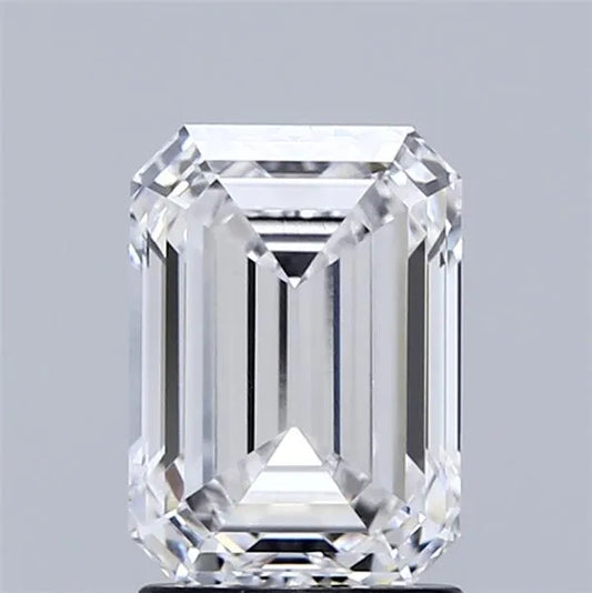 2.00ct Emerald Lab Grown Diamond (Colour D, Clarity VVS1, IGI Certified)