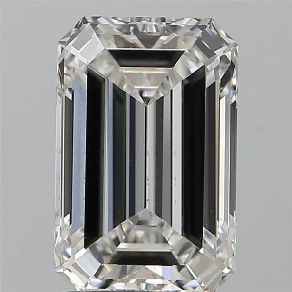 2.00ct Emerald Lab Grown Diamond (Colour F, Clarity VS2, IGI Certified)