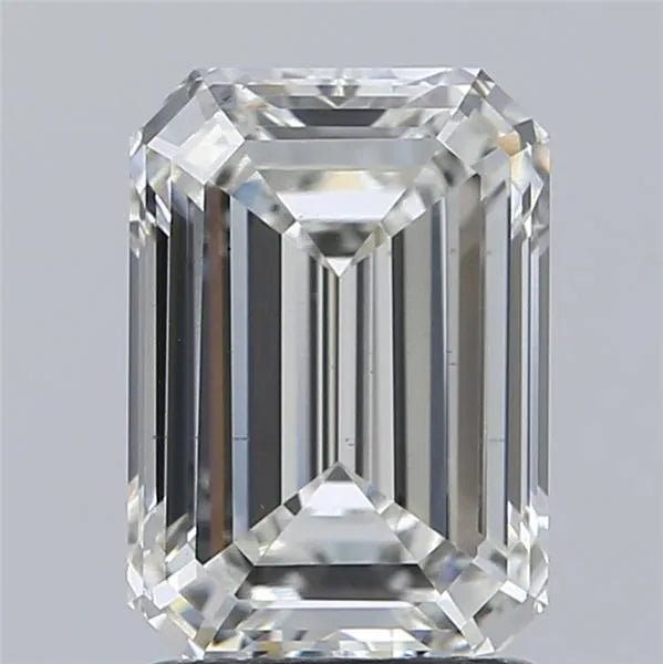 2.00ct Emerald Lab Grown Diamond (Colour G, Clarity VS2, IGI Certified)