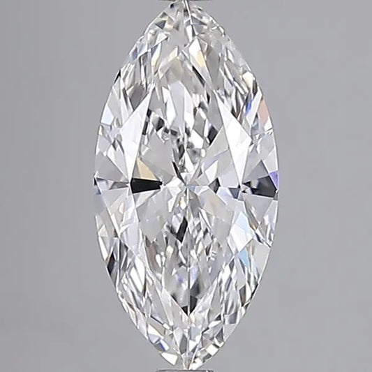 2.00ct Marquise Lab Grown Diamond (Colour E, Clarity VVS2, IGI Certified)