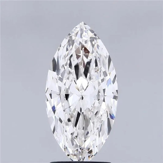 2.00ct Marquise Lab Grown Diamond (Colour G, Clarity VVS2, IGI Certified)