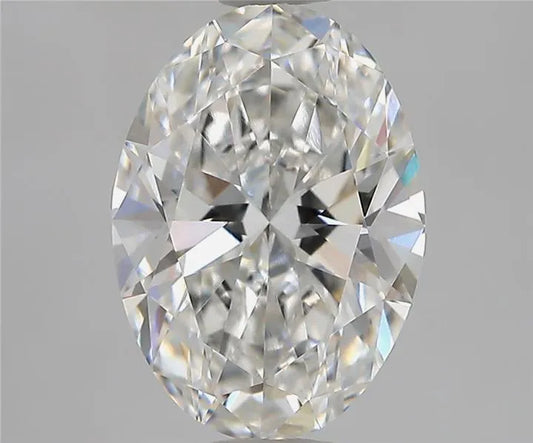 2.00ct Oval Lab Grown Diamond (Colour E, Clarity VVS2, IGI Certified)