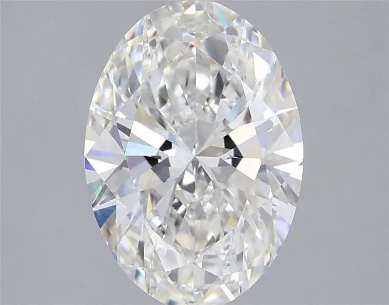 2.00ct Oval Lab Grown Diamond (Colour E, Clarity VVS2, IGI Certified)