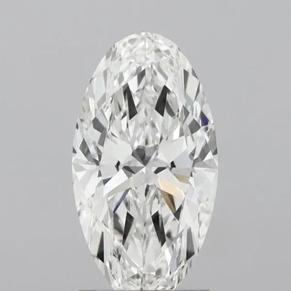 2.00ct Oval Lab Grown Diamond (Colour F, Clarity VS1, IGI Certified)